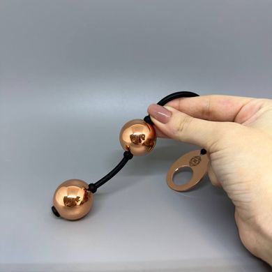 Металеві вагінальні кульки Rosy Gold Nouveau Kegel Balls - фото