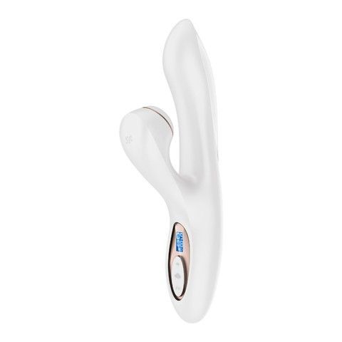 Satisfyer Pro+ G-Spot Generation 2 White - вібратор з вакуумною стимуляцією клітора білий (м'яте паковання) - фото