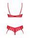 Еротичний комплект Obsessive Ingridia 2-pcs crotchless set XL/2XL - фото товару