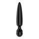 Тристоронній скляний дилдо Satisfyer Triple Crystal 1 Black - фото товару