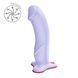 Фалоімітатор Fun Factory The Boss Stub Purple (17,9 см) бузковий - фото товару