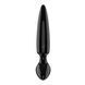 Тристоронній скляний дилдо Satisfyer Triple Crystal 1 Black - фото товару