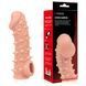 Насадка на член с отверстием для мошонки Kokos Cock Sleeve CS 005-L - фото товара