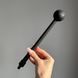 KISSTOY Find Нer Black - вибратор с электростимуляцией с 3 насадками черный - фото товара