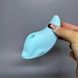 KissToy CuteVibe Heidi - вакуумний вібратор-дельфін Blue - фото товару