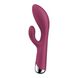 Satisfyer Spinning Rabbit 1 Red - вібратор кролик з ротацією - фото товару