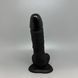 Реалістичний ділдо Strap-On-Me SOFT чорний S (17,1 см) - фото товару