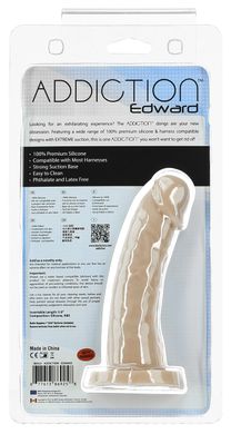 Фаллоимитатор ADDICTION Edward 6” Curved Dong (15,2 см) - фото