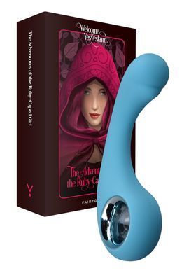 Вибратор для точки G FairyGasm BraveryAward Blue - фото