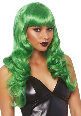 Парик Leg Avenue Misfit Long Wavy Wig Green