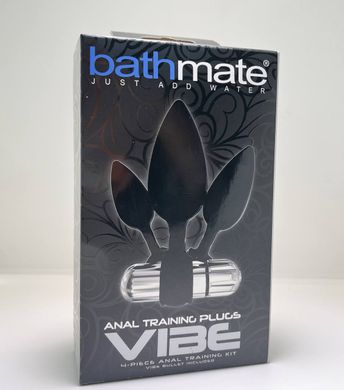 Анальные вибропробки Bathmate Anal Training Plugs VIBE 2,5; 3,1; 3,8см - фото