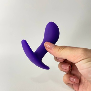 Fun Factory Bootie - анальна пробка фіолетова (2,7 см) - фото