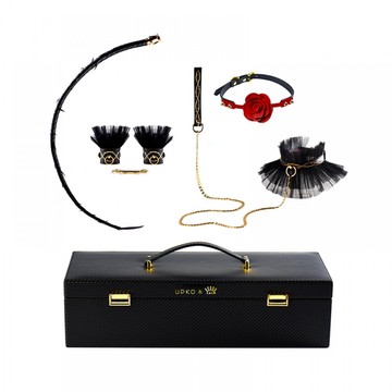 Набір для БДСМ UPKO Luxurious & Romantic Kit (5 предметів) - фото