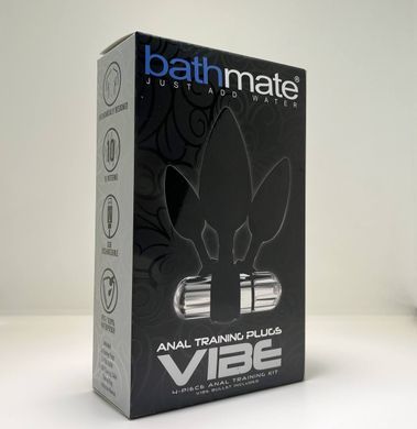 Анальні вібропробки Bathmate Anal Training Plugs VIBE 2,5; 3,1; 3,8 см - фото