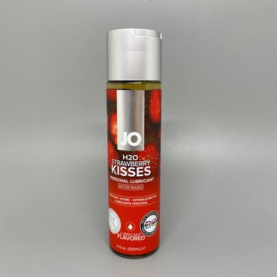 System JO H2O Strawberry Kiss - змазка для орального сексу зі смаком полуниці - 120 мл - фото