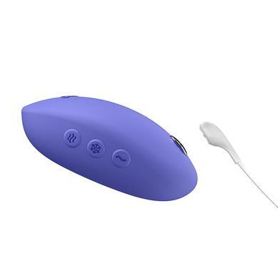Клиторальный вибратор с подогревом и охлаждением We-Vibe Temp Lavender Blue голубой - фото