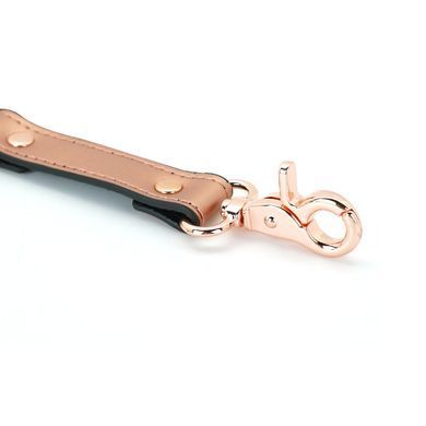 Кожаная крестовина Liebe Seele Rose Gold Memory Hog Tie - фото