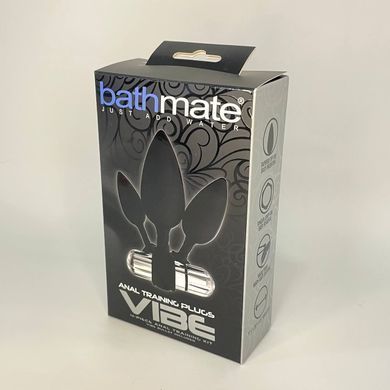 Анальні вібропробки Bathmate Anal Training Plugs VIBE 2,5; 3,1; 3,8 см - фото