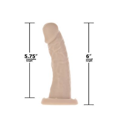 Фаллоимитатор ADDICTION Edward 6&rdquo; Curved Dong (15,2 см) - фото