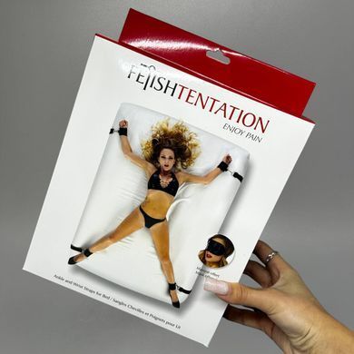 Фіксатор на ліжко Fetish Tentation Ankle and Wrist Straps for Bad - фото