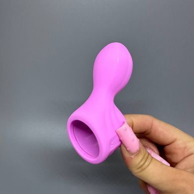 Вибратор с 4 насадками Otouch Magic Stick S1 Plus Pink розовый - фото