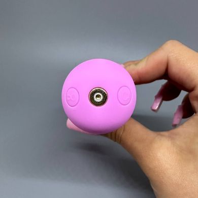 Вибратор с 4 насадками Otouch Magic Stick S1 Plus Pink розовый - фото