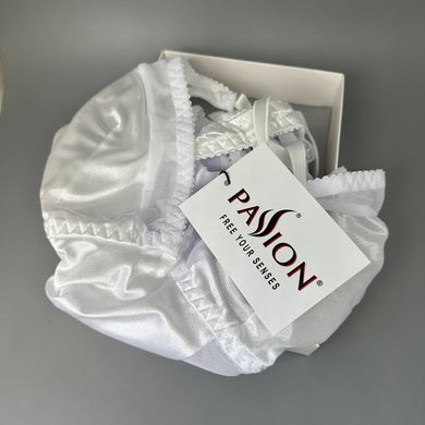 Сорочка приталенная и трусики Passion WILMA CHEMISE white L/XL