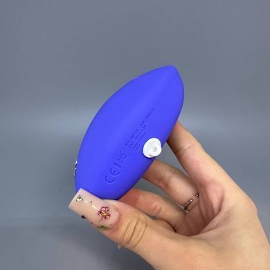 Клиторальный вибратор с подогревом и охлаждением We-Vibe Temp Lavender Blue голубой - фото