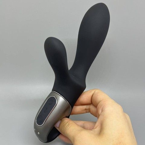Satisfyer Heat Climax+ - смарт вибратор-кролик с подогревом  - фото