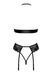Эротический комплект Noir Handmade Kissable  Bondage Kiss Set Black L/XL - фото товара