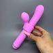 Вибратор с 4 насадками Otouch Magic Stick S1 Plus Pink розовый - фото товара