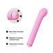 Вибратор с 4 насадками Otouch Magic Stick S1 Plus Pink розовый - фото товара