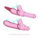 Вибратор с 4 насадками Otouch Magic Stick S1 Plus Pink розовый - фото товара