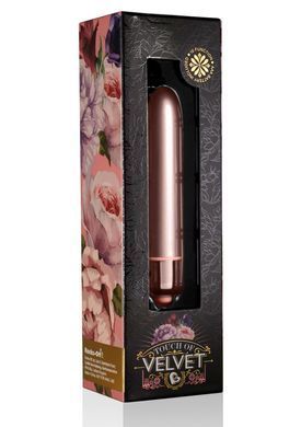 Rocks Off Touch of Velvet вібропуля RO-90mm Rose Blush матова - фото