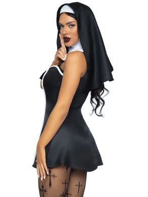 Еротичний костюм монахині Leg Avenue Naughty Nun XS