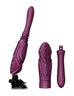 Компактна секс-машина Zalo Sesh Velvet Purple