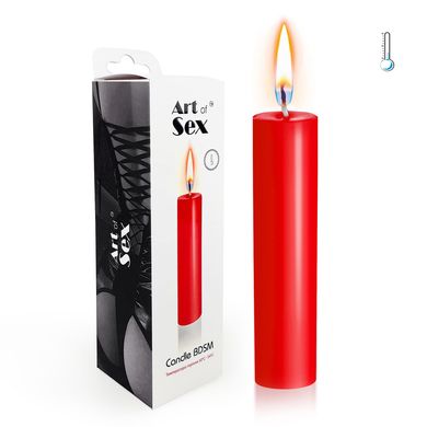 БДСМ свічка низькотемпературна Art of Sex size M червона