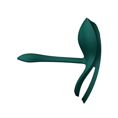 Эрекционное смарт-виброкольцо с пультом д/у Zalo BAYEK Turquoise Green - фото
