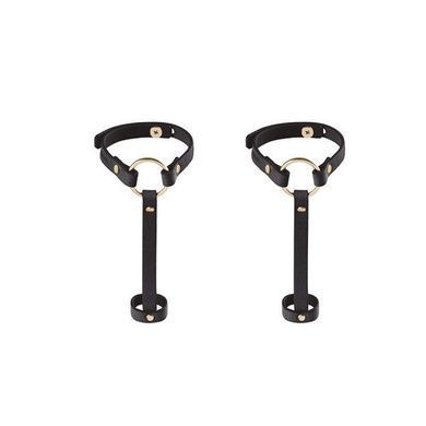 Браслеты на запястье и палец Bijoux Indiscrets MAZE Hand Bracelet Harness Black
