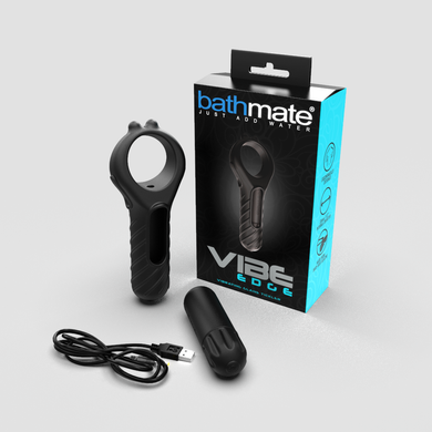 Эрекционное кольцо с вибропулей Bathmate Vibe Edge - фото