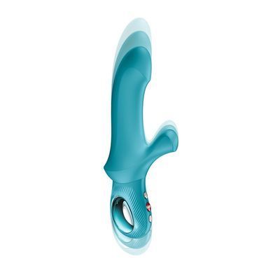 Пульсатор з вібрацією Fun Factory Bi Stronic Curve Aquamarine - фото