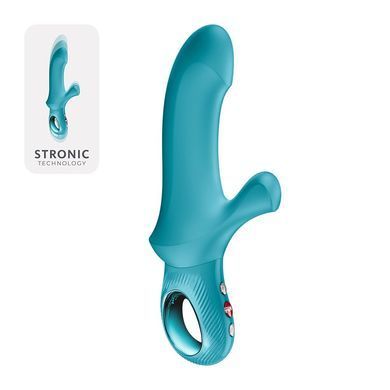 Пульсатор з вібрацією Fun Factory Bi Stronic Curve Aquamarine - фото