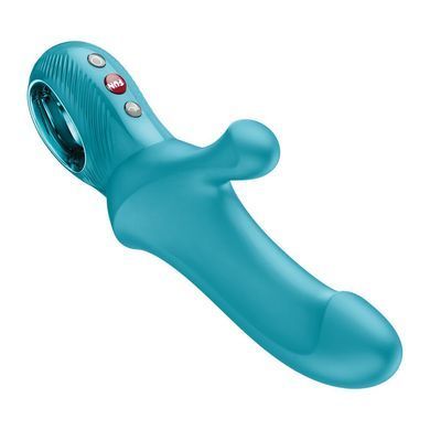 Пульсатор з вібрацією Fun Factory Bi Stronic Curve Aquamarine - фото