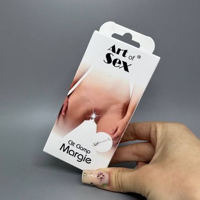 Затискач для клітора перлина Art of Sex Margie clit clamp - фото