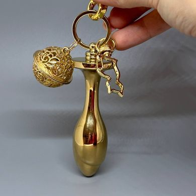 Анальная пробка-хвост пони 2,2 см LOCKINK SEVANDA White Pony-Tail Anal Rose-shape Plug
