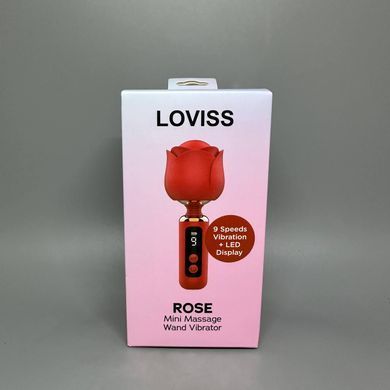 Вібромасажер Loviss Rose Mini Massage Wand Vibrator - фото