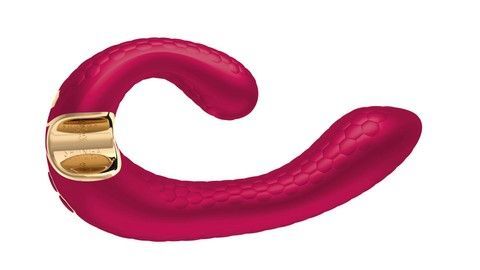 Вібратор-кролик гнучкий Shunga - Miyo Intimate Massager Rasberry - фото