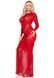 Сукня Leg Avenue Lace and Net Bodycon Gown One Size Red