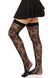 Панхохи Leg Avenue Wild rose net thigh highs One Size - фото товару