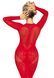Сукня Leg Avenue Lace and Net Bodycon Gown One Size Red